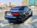 zwart Audi A3 Cabrio 2020 for rent in Dubai 8